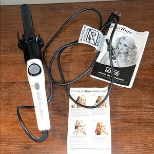 Kiss Instawave Hair Curler - Black and White